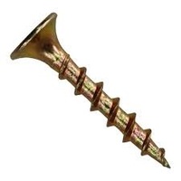 10(CRS) X 3 1/2 PH BUGLE D/W SCREW  ZN-YELLOW